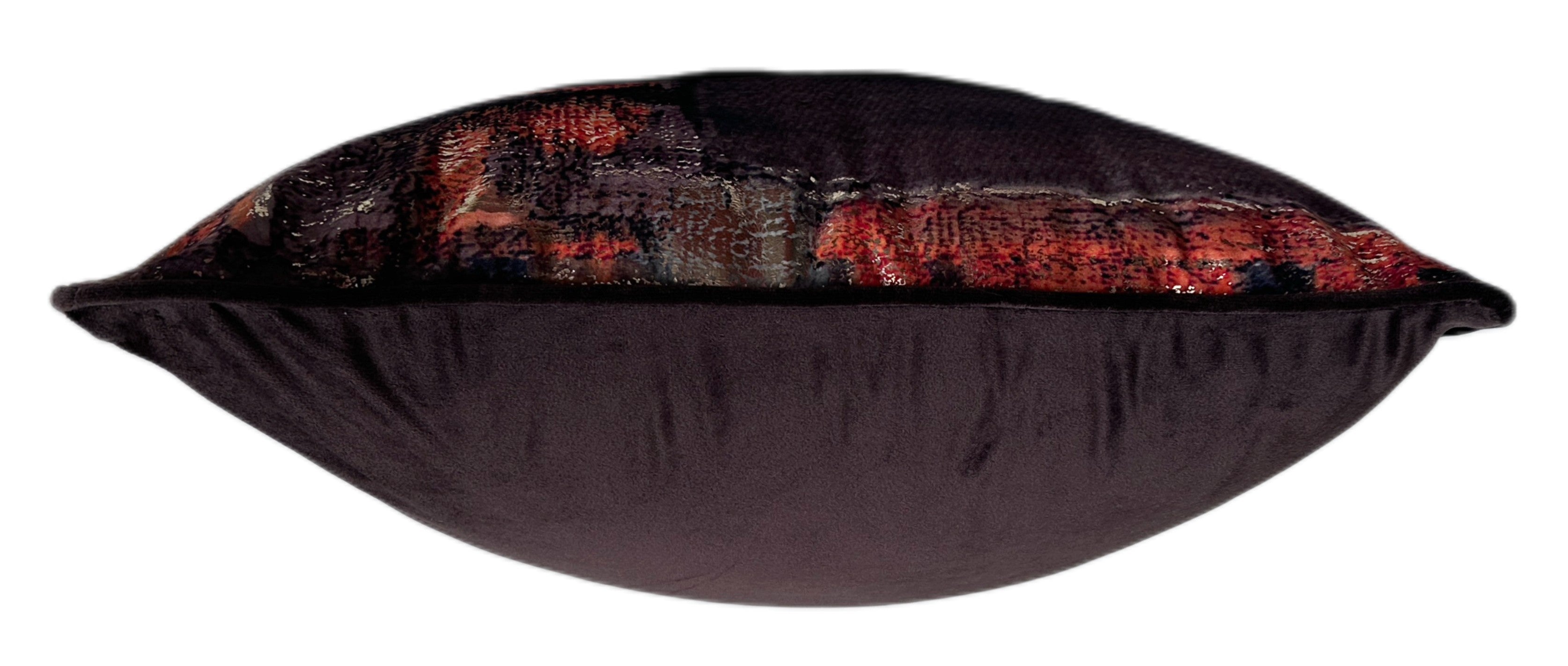 Malini Pm Industrial Prnt With Gold Mtallic Square Cushion 45x45